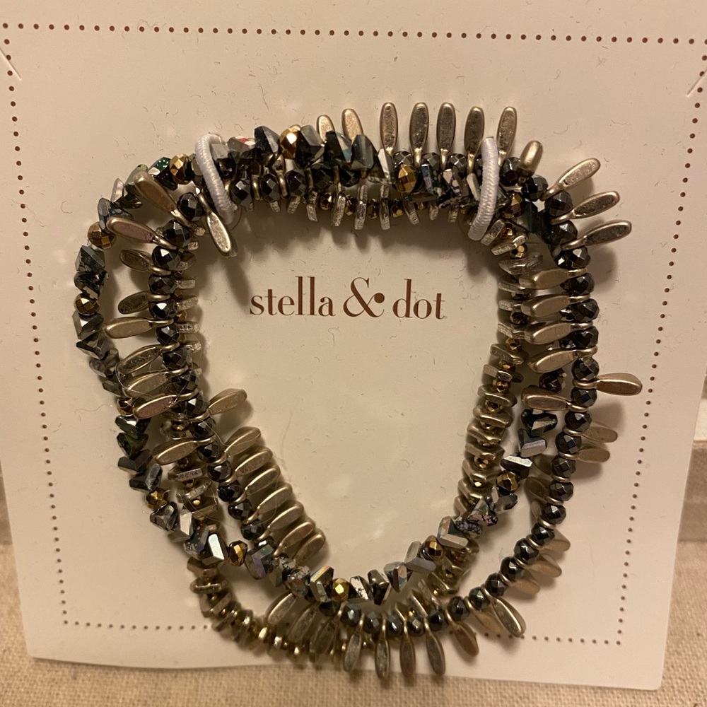 Montague Layered Mixed Metal Bracelet (Stella & Dot)